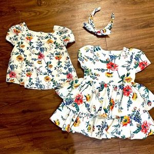 Janie and Jack matching set  size 2T